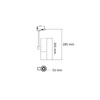 Reflektor do Szynoprzewodu 3-Fazowego Berella Light Pona BK BL5195 