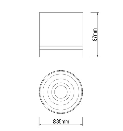 Spot Dann Lux Design Rege DLD5320 WH