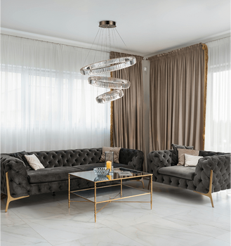 Lampa Wisząca Berella Light Malati 40+60+80 złota BL5604