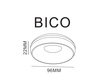 Oprawa Wpuszczana Dann Lux Design Bico DLD5271 Chrom