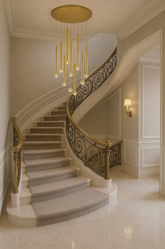 Lampa Wisząca Berella Light Aramo 10 GD złota BL5584