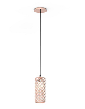 Lampa Wisząca Dann Lux Design PAO GD-P DLD5306 Różowy Złoty