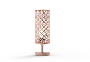 Lampka Stołowa Dann Lux Design PAO GD-T DLD5312 Różowe Złoto