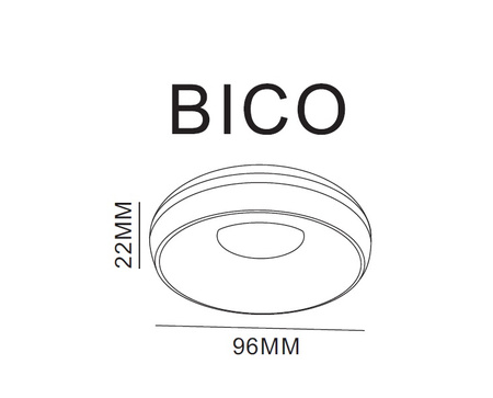 Oprawa Wpuszczana Dann Lux Design Bico DLD5271 Chrom