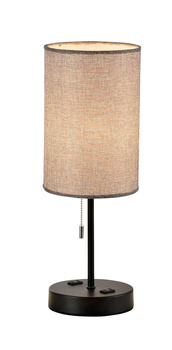 Lampka Stołowa Dann Lux Design Mir DLD5302 Czarna USB