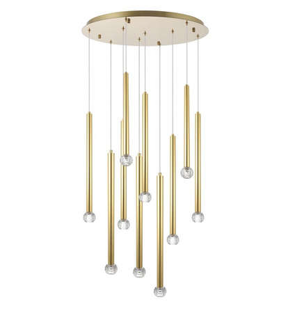 Lampa Wisząca Berella Light Aramo 10 GD złota BL5584