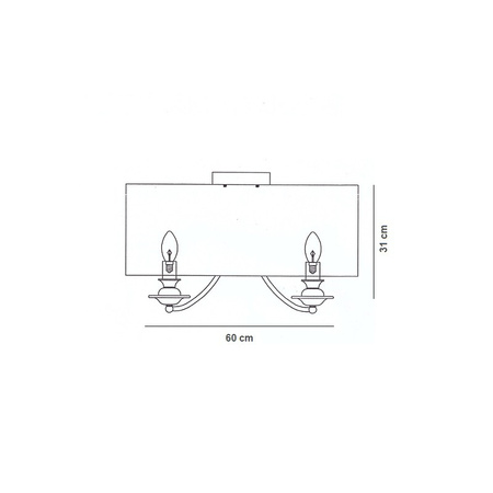 Plafon Berella Light Adozo PL7 GD BL5455