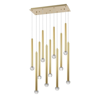 Lampa Wisząca Berella Light Aramo 11 GD złota BL5586