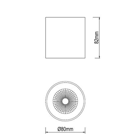 Spot Dann Lux Design Erto DLD5203 Biały - drugie zdjęcie