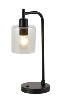 Lampka Stołowa Dann Lux Design Gal Czarna DLD5295