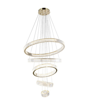 Lampa Wisząca Berella Malati XXL Złota BL5605