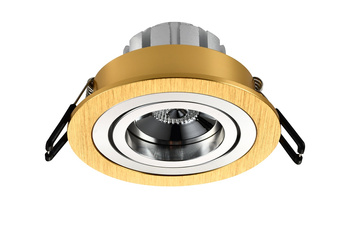 Oprawa Wpuszczana Dann Lux Design Pele R DLD5249 Złota