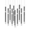 Lampa Wisząca Berella Light Luno 10 BL1447 Chrom