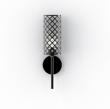 Kinkiet Dann Lux Design PAO BK-W DLD5308 Czarny